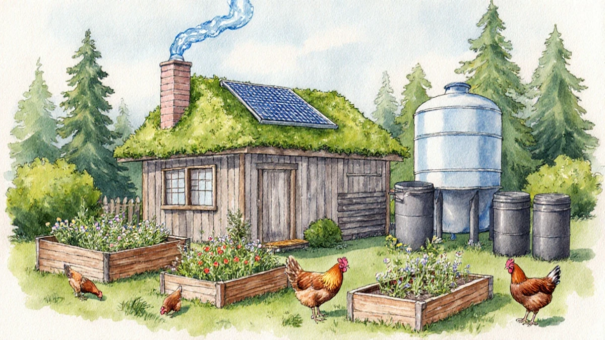 How to Live Sustainably in a Cottage with Energy and Waste Tips